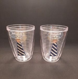 Insulated Tumblers Lighthouse Design ~ NEW ~ Set Of 2